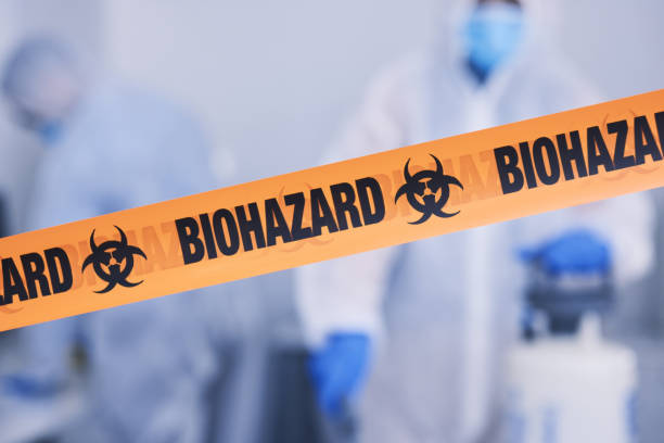 Professional Blood Cleanup technician working in New Albany, OH